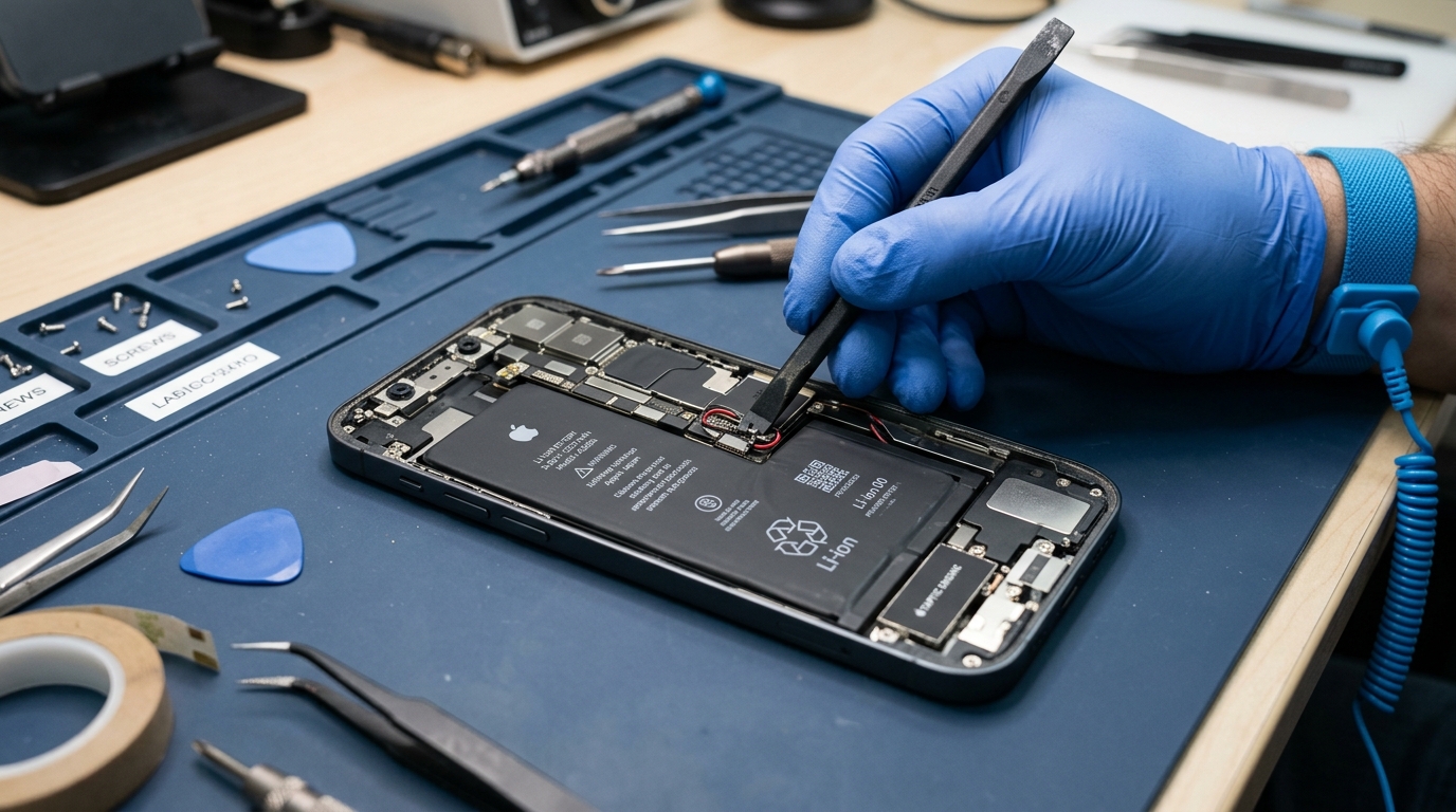 Mobile battery replacement service in Kottakkal - genuine battery swap at Mobicare