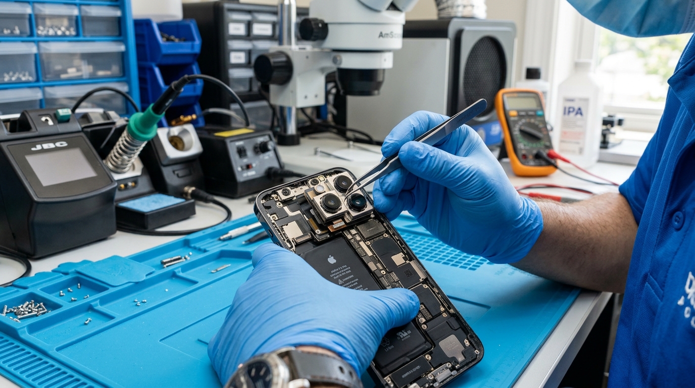 Mobile camera repair in Kottakkal - lens replacement and autofocus fix at Mobicare
